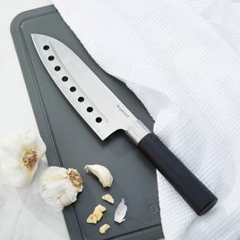 BergHOFF DiNA Codon 6.75in. Santoku Knife w/ Holes