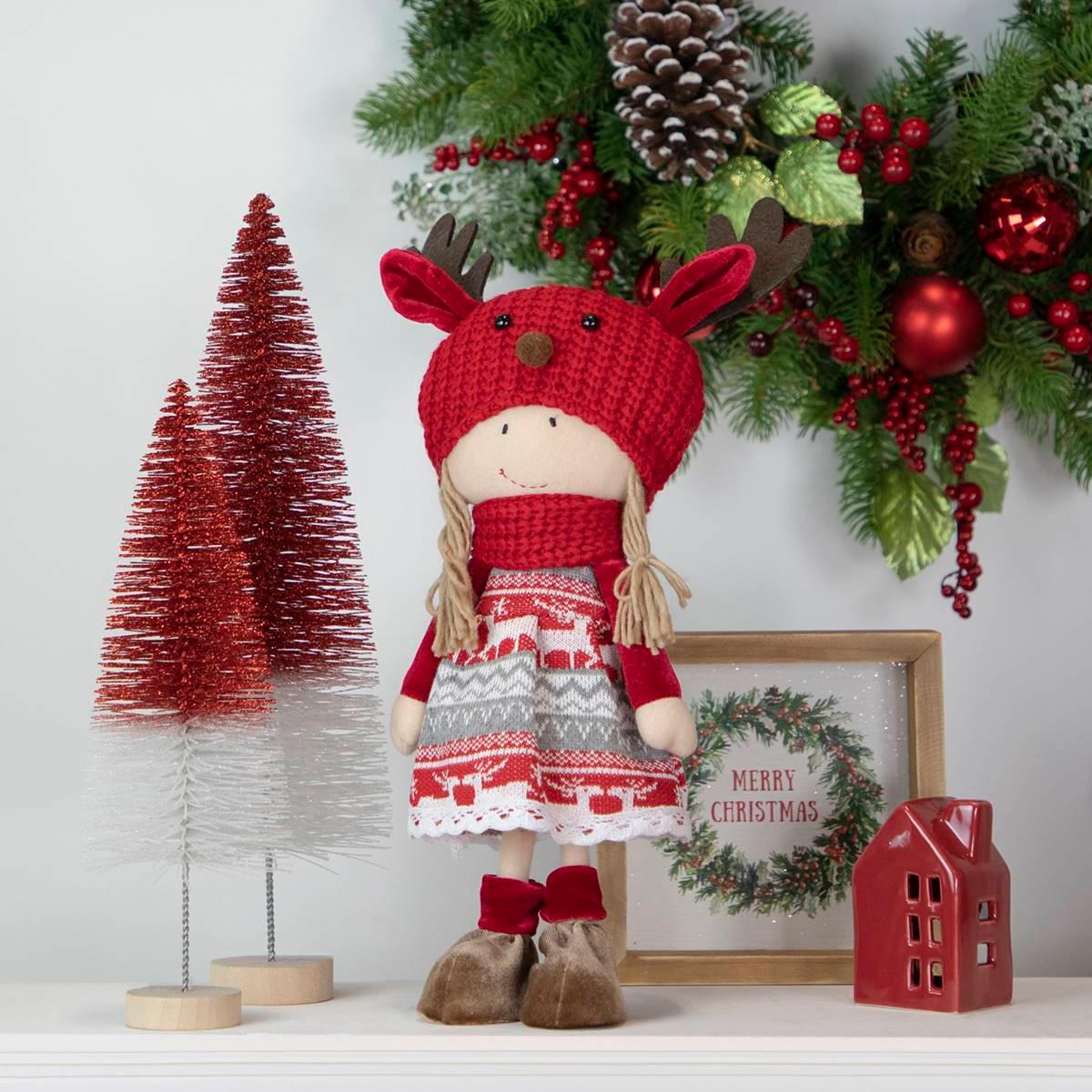 Northlight Seasonal 17in. Nordic Girl Christmas Decoration