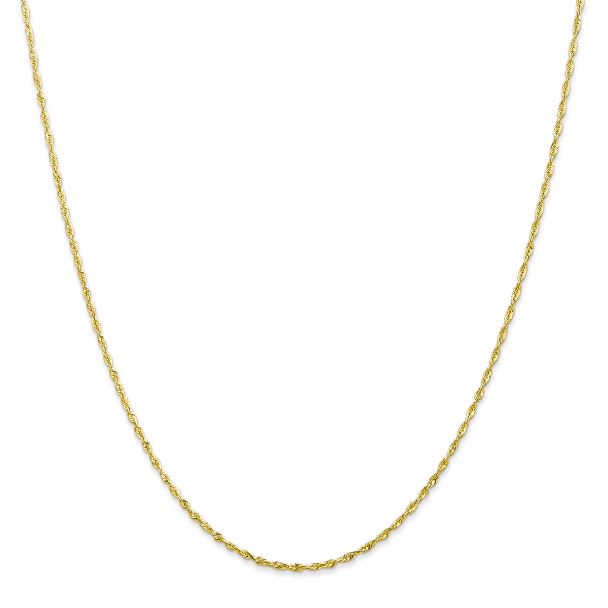 Gold Classics(tm) 10kt. 1.5mm 20in. Extra-Lite Rope Chain