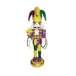 Santa's Workshop 14.5in. Mardi Gras Nutcracker