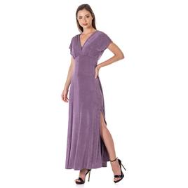 Womens 24/7 Comfort Apparel Side Slit Empire Waist