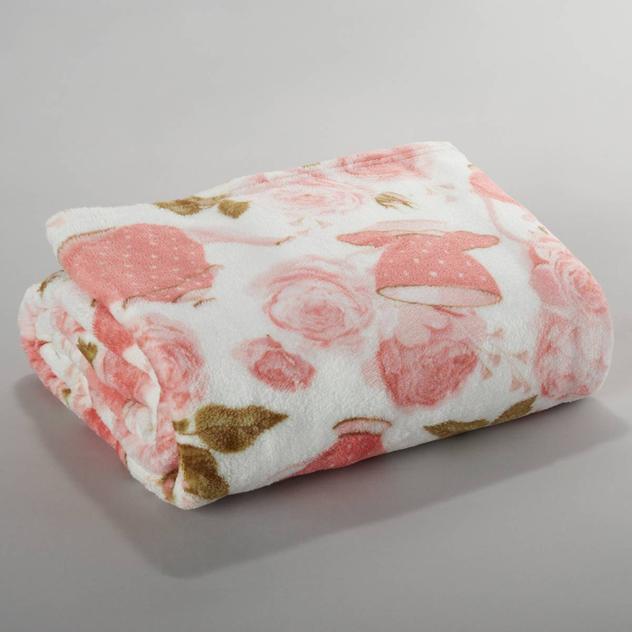 Ashley Cooper™ Afternoon Tea Print Plush Throw