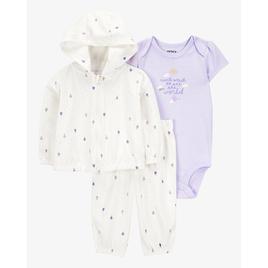 Baby Girl (NB-12M) Carter''s(R) See the World Balloon Cardigan Set
