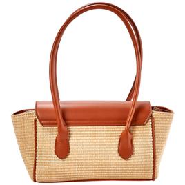 London Fog Harley Mini Straw Satchel