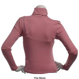 Juniors Aveto Long Sleeve Cotton Spandex Turtleneck Tee