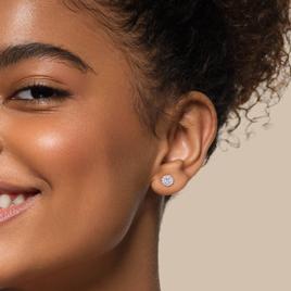 Diamond Classics™ 3/4ctw. Diamond 14kt. White Gold Earrings