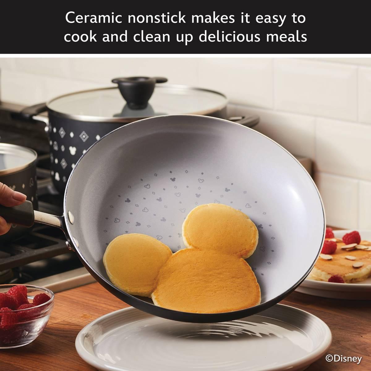 Farberware® Disney Monochrome 7pc. Ceramic Nonstick Cookware Set