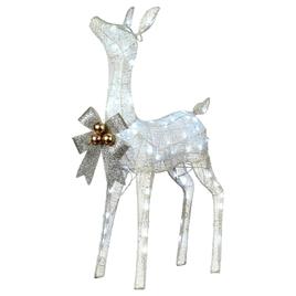 National Tree Pre-Lit 36in. Glittered Fawn