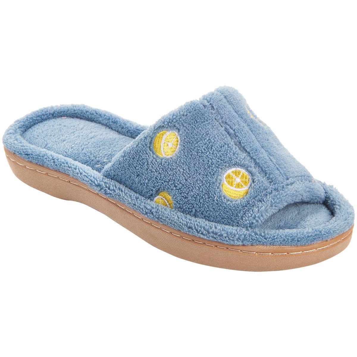 Womens Nanette Lepore Fruit Slide Slippers
