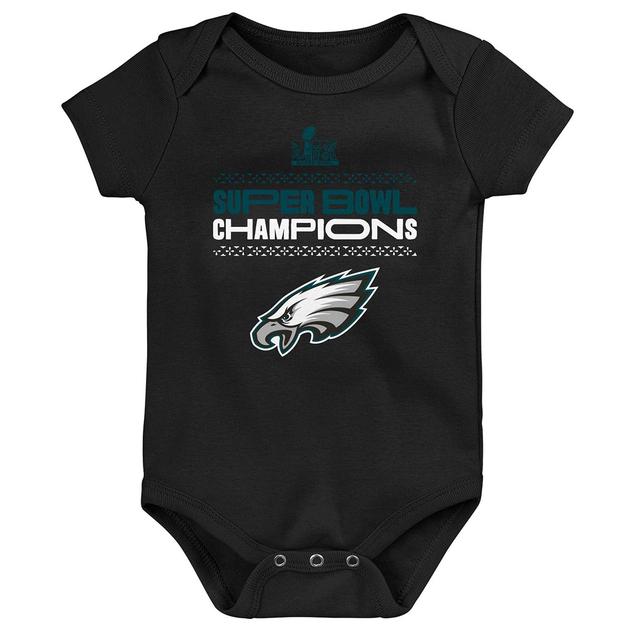 Baby Unisex (0-9M) NFL Eagles Win LIX Super Bowl Champs Bodysuit
