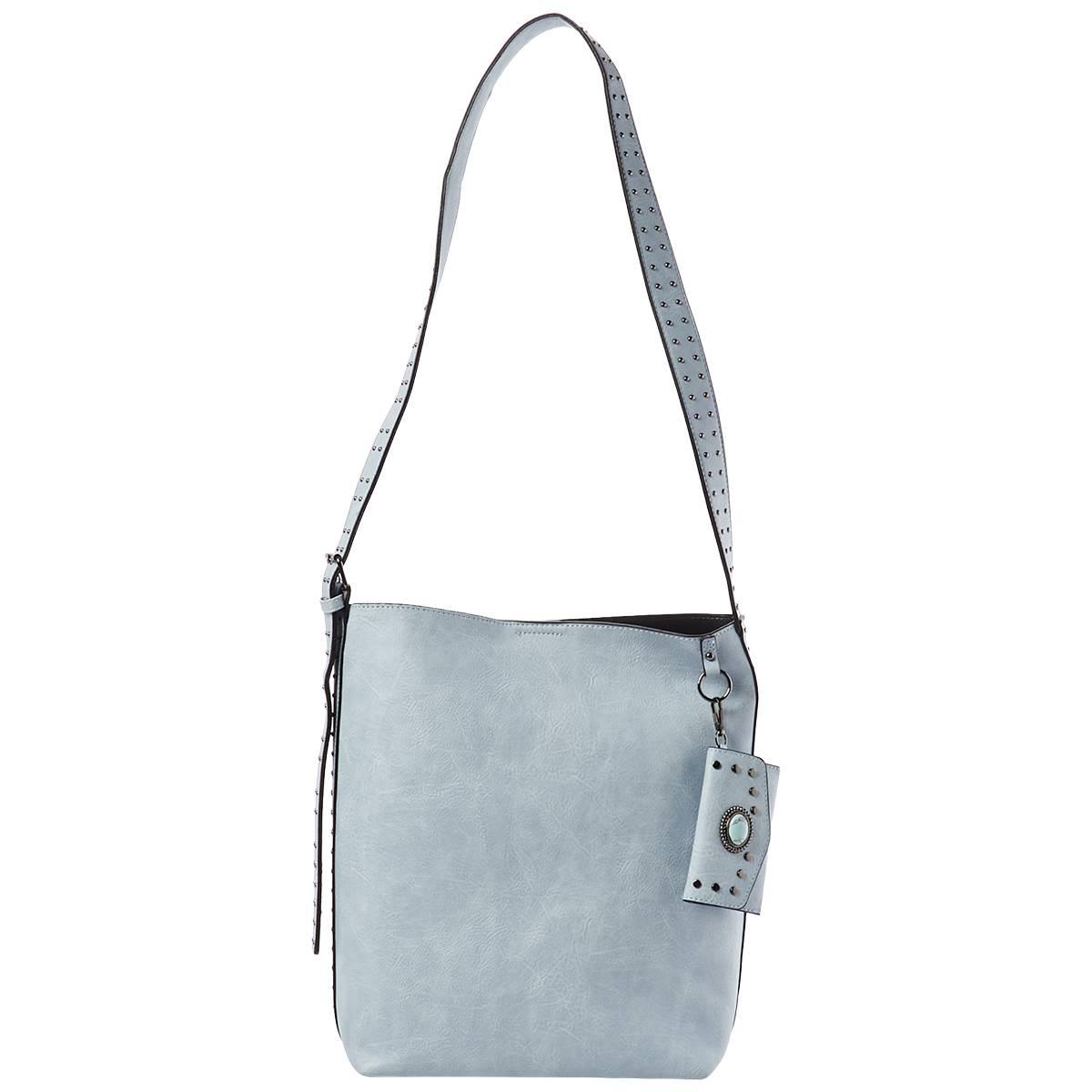 Sam & Hadley North/South Large Hobo with Studs