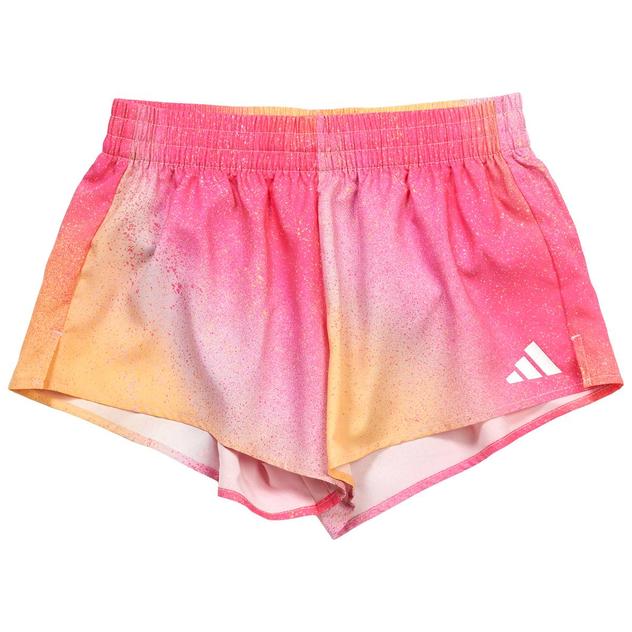 Girls (7-16) adidas® Woven Paint Splatter/Ombre Shorts