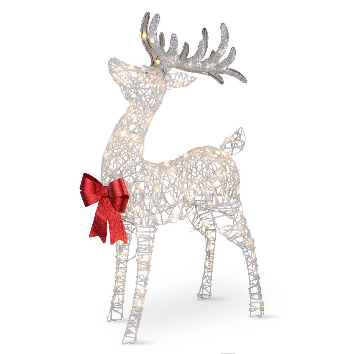 National Tree 48in. Standing Buck with LED Lights