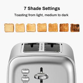 Ramjoy 2-Slice Stainless Steel Toaster