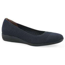 Womens White Mountain Florian Flats - Navy