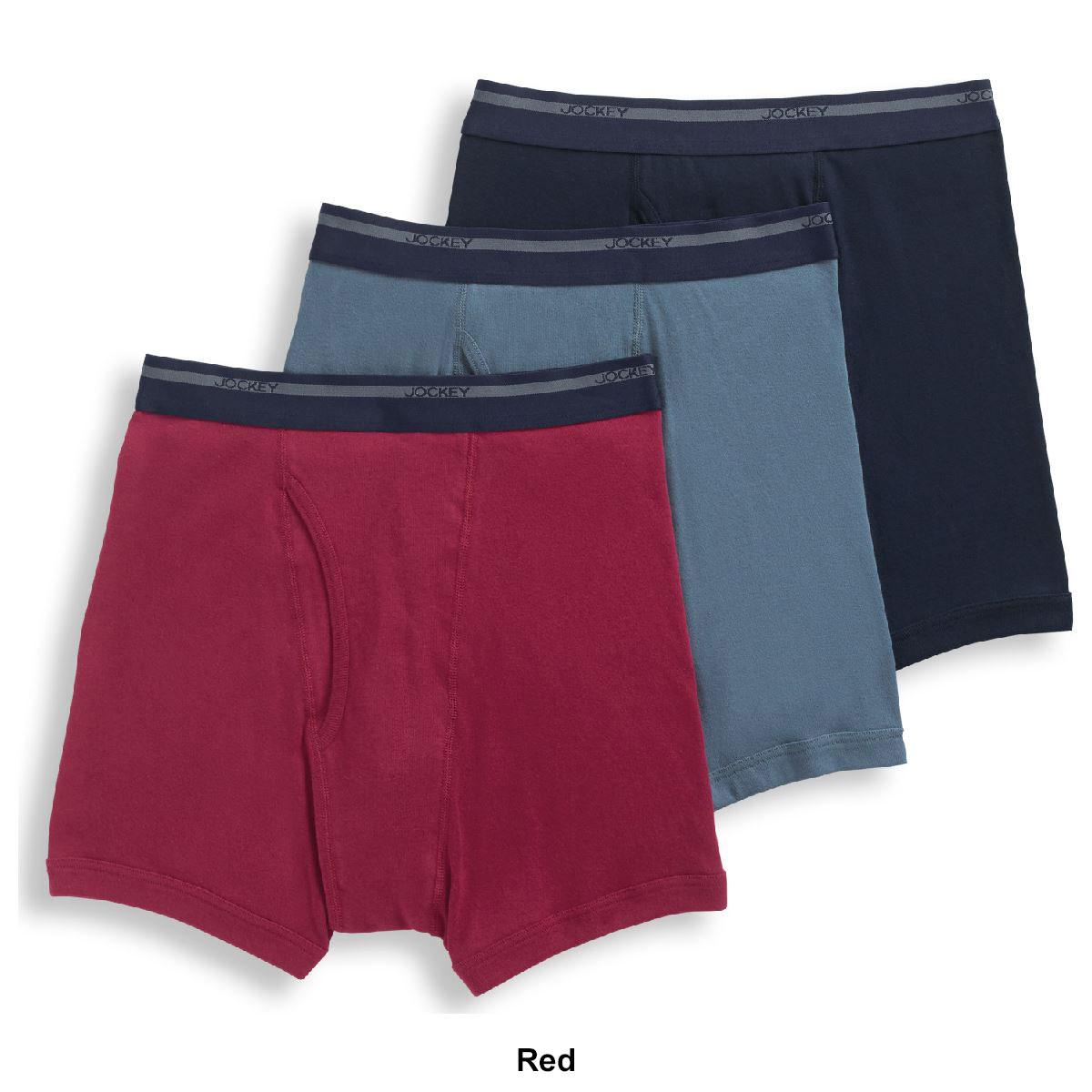 Mens Jockey® Classic 3pk. of Full Rise Boxer Briefs