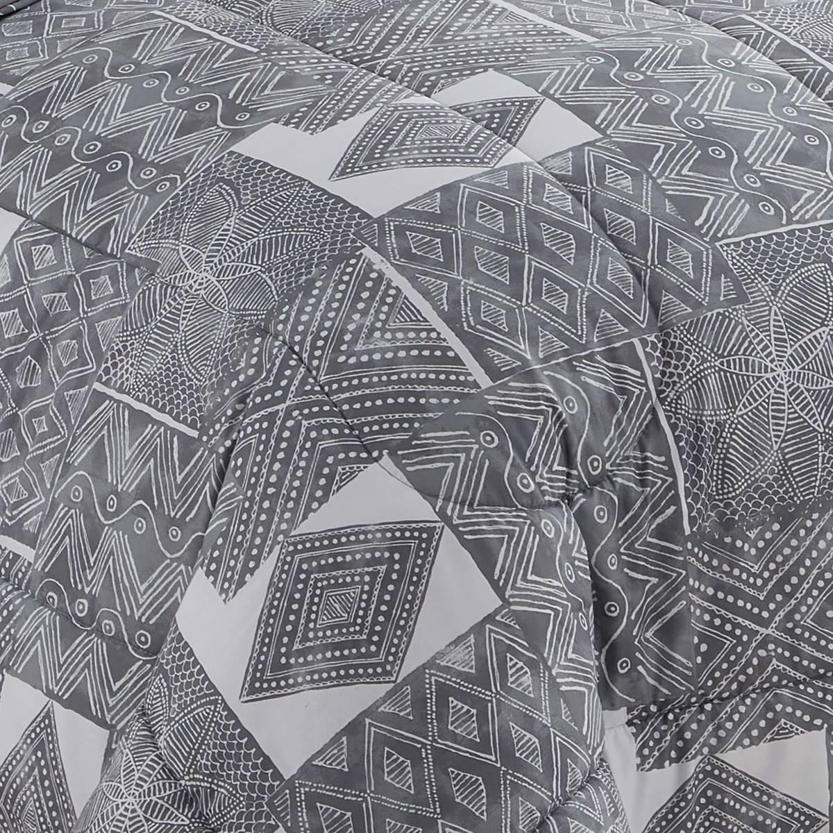 Sweet Home Collection Tulsa 7pc. Bed In A Bag Comforter Set