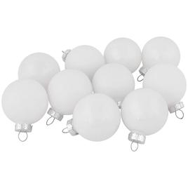 Northlight Seasonal 10ct. Glass Christmas Ball Ornaments