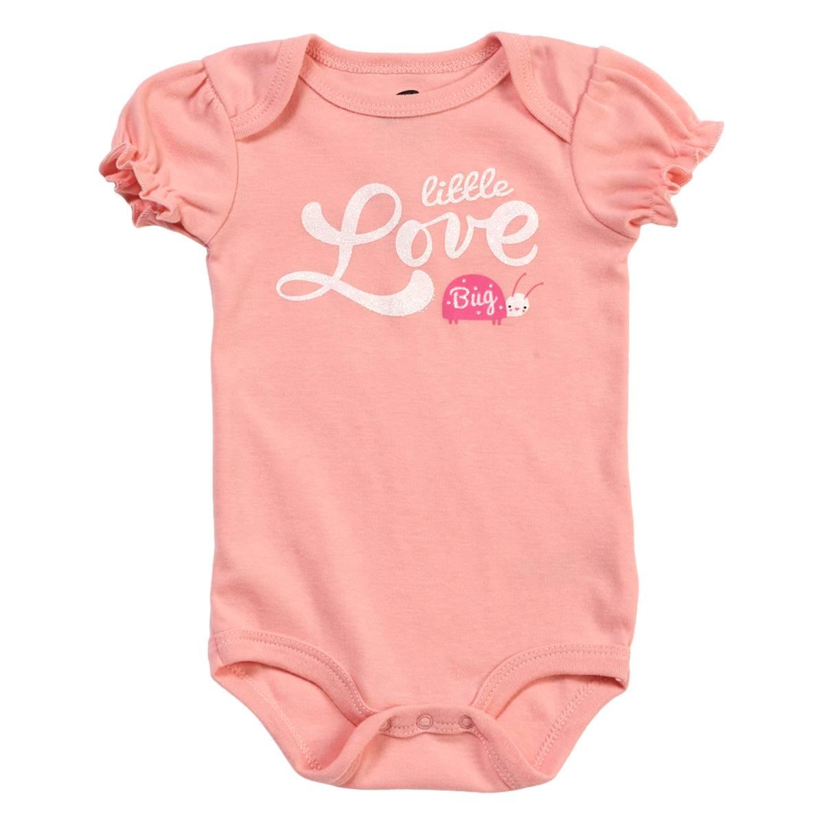Baby Girl (NB-9M) Wild Child Little Love Bug Bodysuit