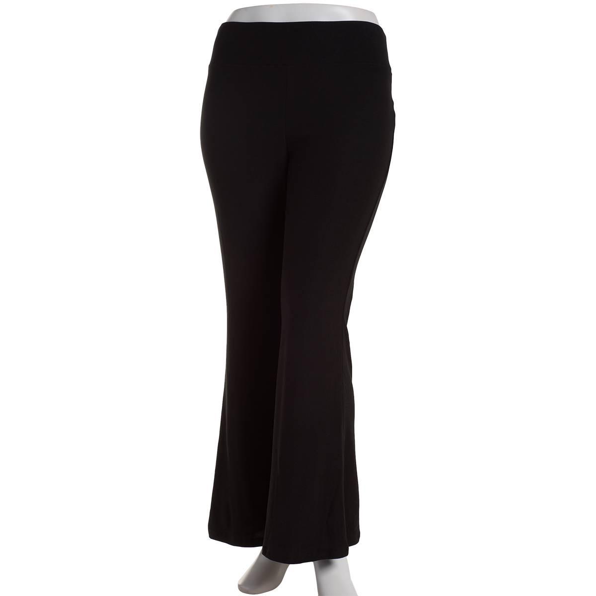 Juniors Plus Derek Heart High Rise Flare Leggings