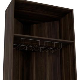FM FURNITURE Bahamas Dark Oak Corner Bar
