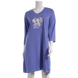 Womens René Rofé® Follow Your Dreams Embroidered Nightshirt