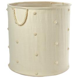 Heritage XL Pearl Round Basket