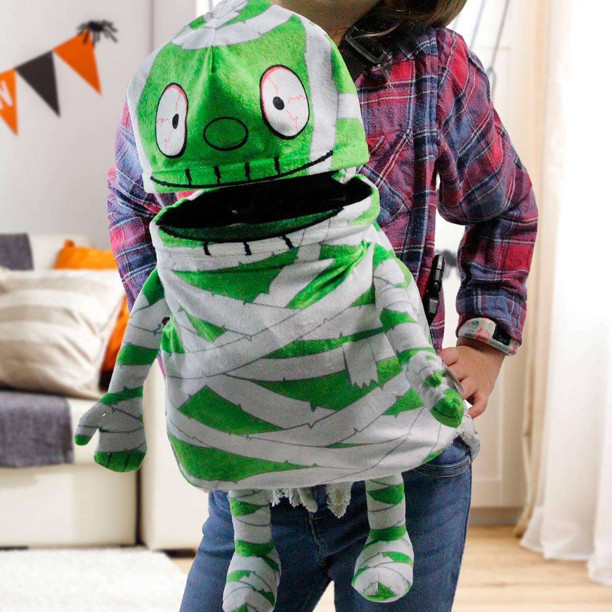 Northlight Seasonal Animated Mummy Halloween Trick or Treat Bag