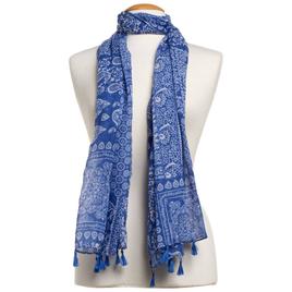 Womens Renshun Bandana Oblong Scarf