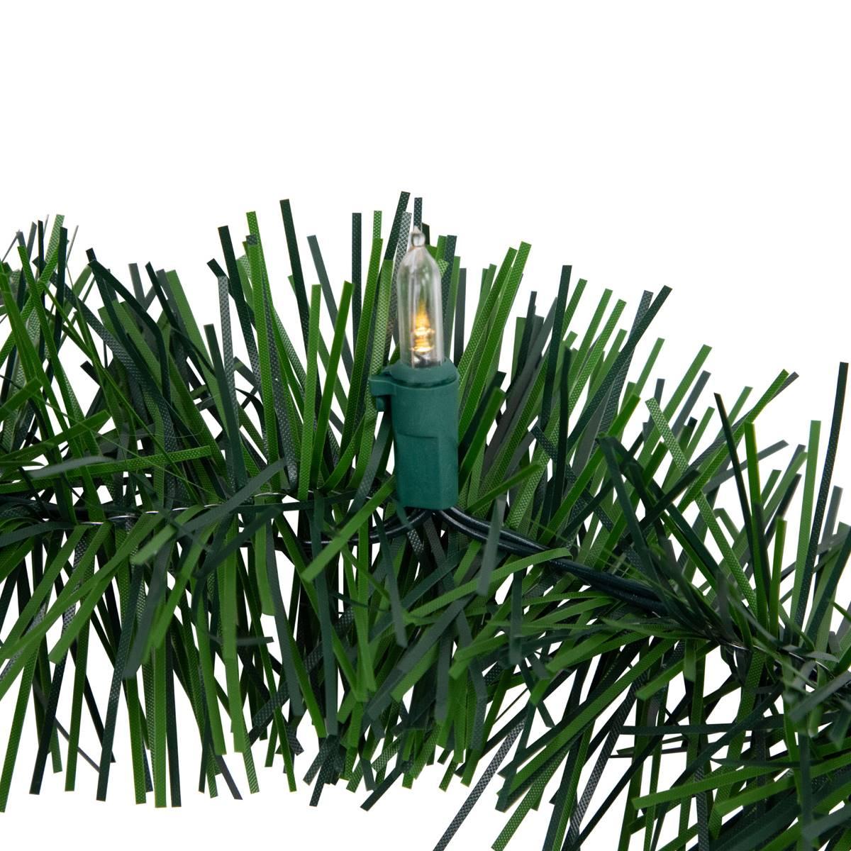 Northlight Seasonal 18ft. Pre-Lit LED Pine Christmas Garland