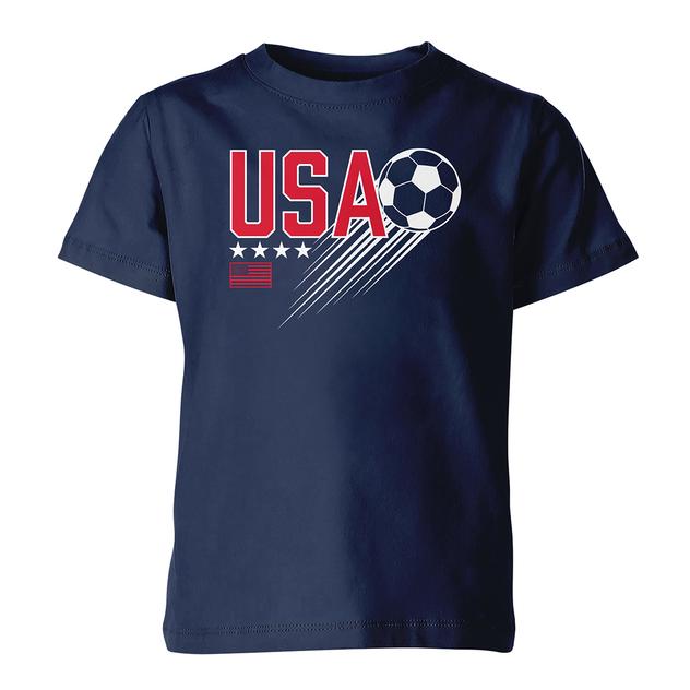 Toddler/Juvy Tailgate USA Soccer Ball Short Sleeve Tee