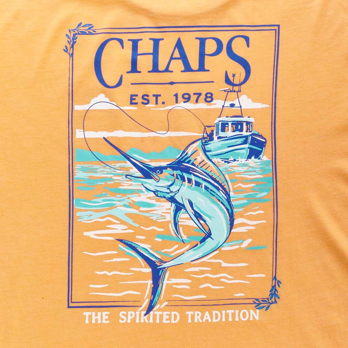 Mens Chaps Swordfish Short Sleeve Graphic Tee