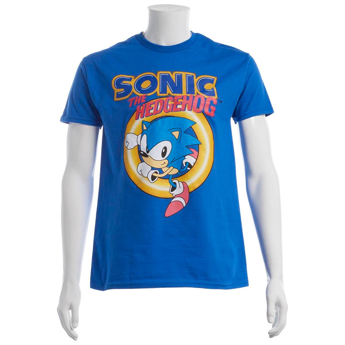 Young Mens Sonic(tm) The Hedgehog Coin Beast Graphic Tee