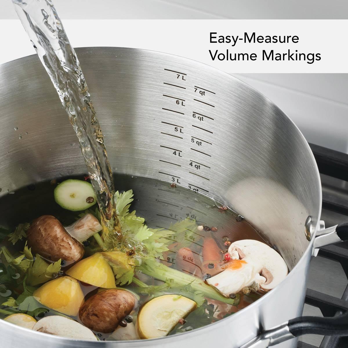 KitchenAid® Stainless Steel Covered Stockpot - 8qt.