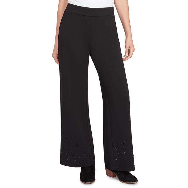 Womens Emaline Easton Embellished Pull-On Casual Pants