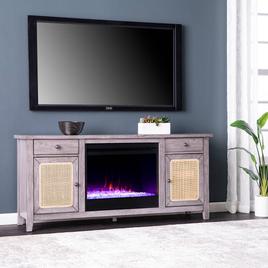 Southern Enterprises Edderton Color Changing Fireplace