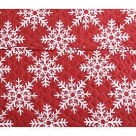 Spirit Linen Home™ Holiday Snowflakes Quilt Set