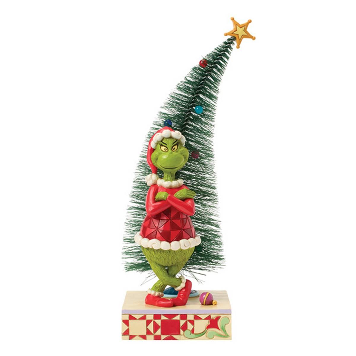 Jim Shore Grinch with Arms Crossed Christmas Figurine