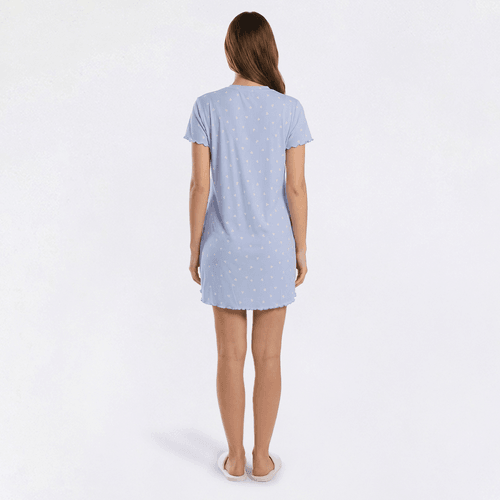 Womens Laura Ashley® Love Yourself Hearts Sleepshirt