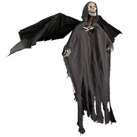 Northlight Seasonal 50in. Lighted & Animated Winged Grim Reaper