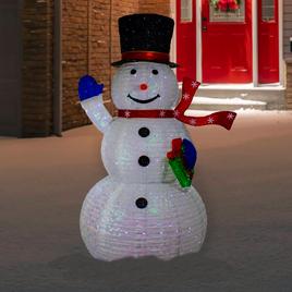 Northlight Seasonal 71in. LED Snowman Outdoor Christmas Décor