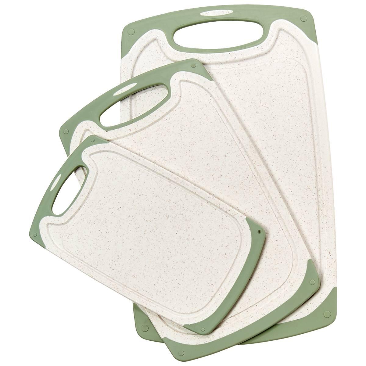 Bombay Wheat Straw Cutting Boards - Set of 3