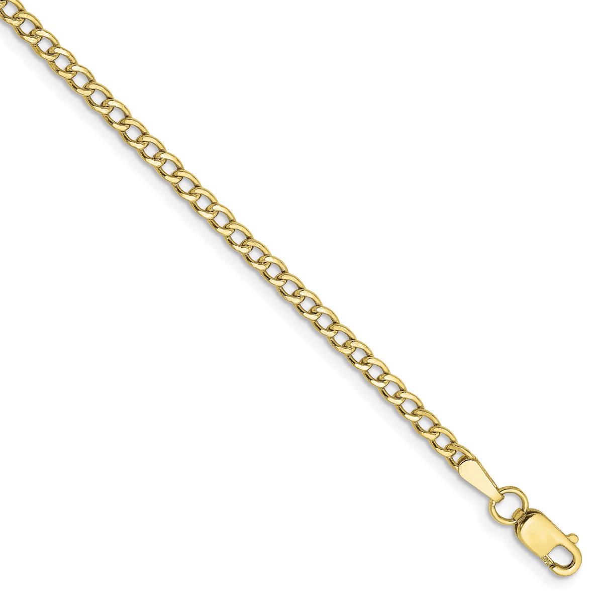 Unisex Gold Classics™ 10kt. 2.5mm 20in. Link Chain Necklace