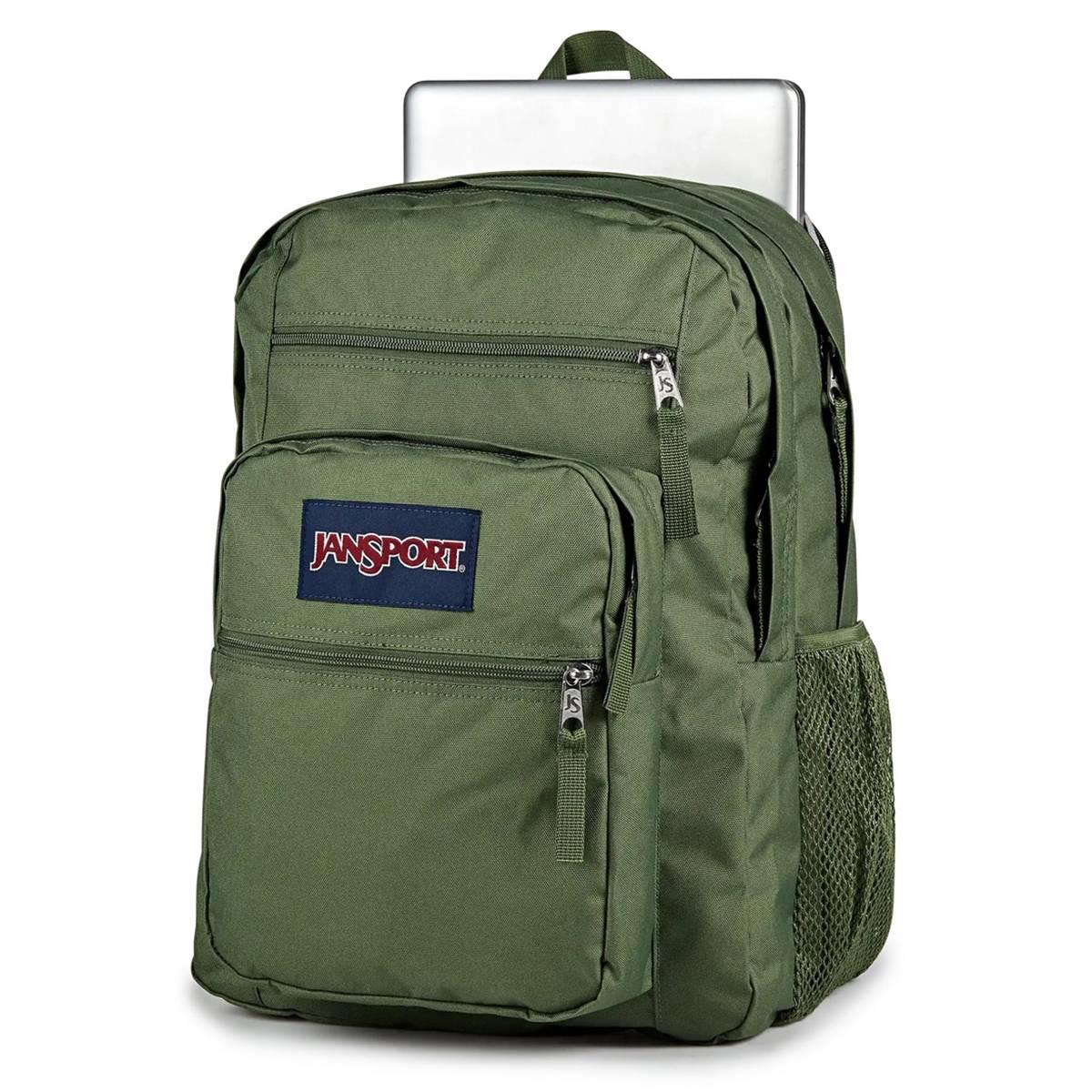 JanSport® Big Student Cargo Green Backpack