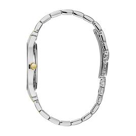 Mens Caravelle Two-Tone Diamond Dial Watch - 45D107