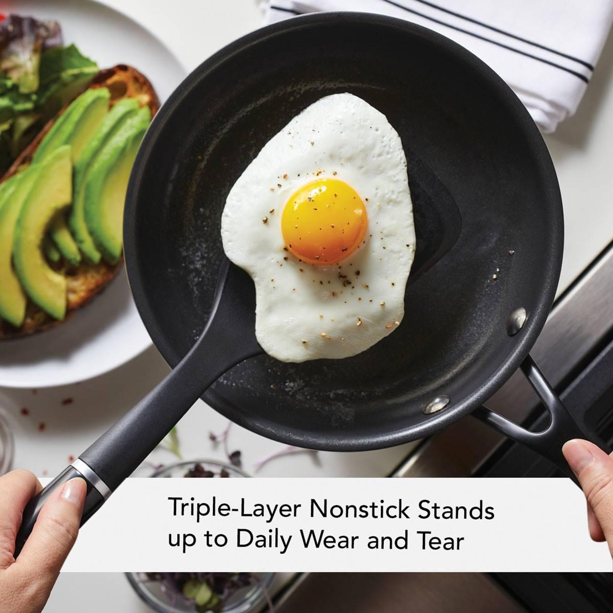 KitchenAid® 8.25in. 5-Ply Stainless Steel Nonstick Frying Pan