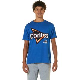Young Mens Doritos(R) Cool Ranch Tee - Royal Heather