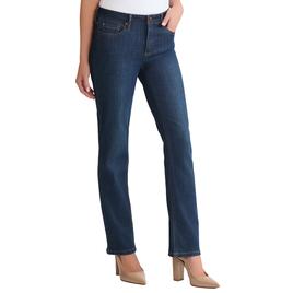 Womens Jones New York Lexington Straight Leg Jeans - Indigo
