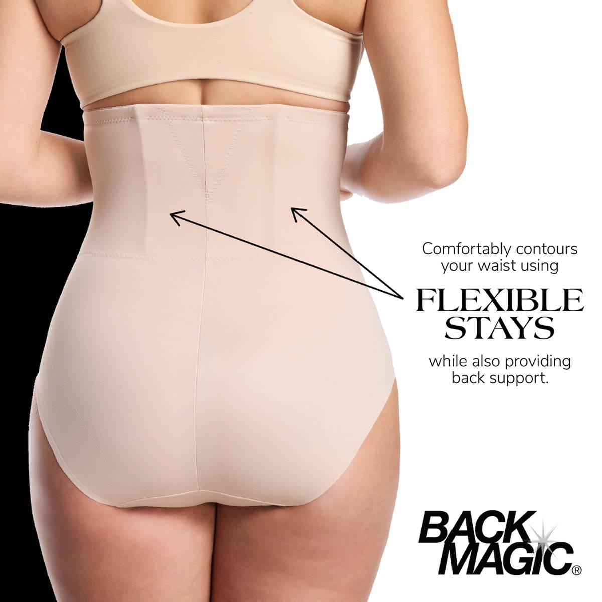Womens Naomi & Nicole Back Magic High Waist Thigh Slimmer