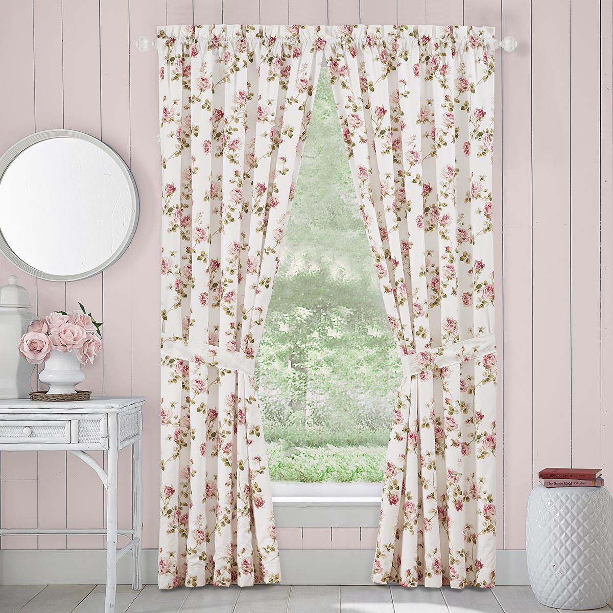 Royal Court Rosemary Rod Pocket Curtain Panels